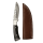 elTORO Corno dacciaio - Damasco - Coltello da caccia - 10cm - fodero in pelle incluso