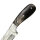 elTORO Steel Horn - Damasco - Coltello da caccia - 9 cm - fodero in pelle incluso