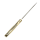elTORO Doppio osso dottone - Damasco - Coltello da caccia - 13 cm - fodero in pelle incluso