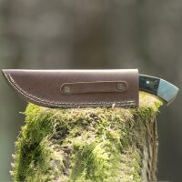 elTORO Damascus Horn - Damasco - Coltello da caccia -...