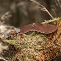 elTORO Machete - acciaio damasco - 28 cm - fodero in...