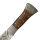 elTORO Machete - acciaio damasco - 28 cm - fodero in pelle incluso