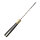 elTORO Corno dottone - Damasco - Coltello da caccia - 12 cm - fodero in pelle incluso