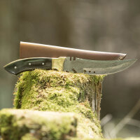 elTORO Corno dottone - Damasco - Coltello da caccia - 17...