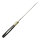 elTORO Corno dottone - Damasco - Coltello da caccia - 17 cm - fodero in pelle incluso