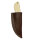 elTORO Skinner Bone - Häutemesser aus Damaszener Stahl - 8,5cm - inkl. Lederscheide