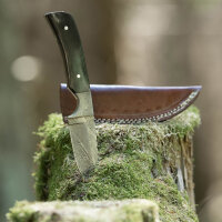 elTORO Damascus Horn - Damasco - Coltello da caccia - 9...
