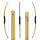 HOLZKÖNIG Arco lungo incl. 3 frecce