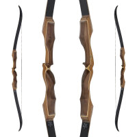 JACKALOPE - Amber - 62 Zoll - Classic Recurvebogen Take Down - 20-50 lbs