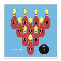 Bersaglio | Arco bersaglio - Birilli da bowling