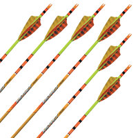 Komplettpfeil | BLACK EAGLE Instinct .005 - Carbon - ab Werk befiedert - 6er Pack