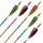 Komplettpfeil | BLACK EAGLE Vintage Crested .005 - Carbon - ab Werk befiedert - 6er Pack