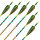 Komplettpfeil | BLACK EAGLE Vintage Crested .005 - Carbon - ab Werk befiedert - 6er Pack