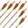 Komplettpfeil | BLACK EAGLE Vintage Crested .005 - Carbon - ab Werk befiedert - 6er Pack