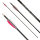 bis 20 lbs | Carbonpfeil | SPHERE Hunter X - Spine: 900 - mit Vanes | 30 Zoll