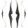 JACKALOPE - Moonstone - 60 pollici - Arco ricurvi One Piece - 30-60 lbs