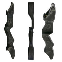 Riser | DRAKE ARCHERY ELITE Pitchblack - 17 pollici - ILF