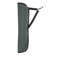 elTORO Base² - Seitenköcher mit aufgesetzter Tasche - Rechtshand | Farbe: Grau