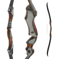 JACKALOPE - Onyx - 62-68 pollici - 20-60 lbs - Arco ricurvo Take Down