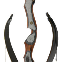 JACKALOPE - Onyx - 62-68 pollici - 20-60 lbs - Arco ricurvo Take Down