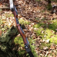JACKALOPE - Onyx - 62-68 pollici - 20-60 lbs - Arco ricurvo Take Down