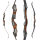 JACKALOPE - Onyx - 62-68 pollici - 20-60 lbs - Arco ricurvo Take Down