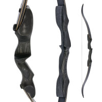 DRAKE ARCHERY ELITE Pitchblack - ILF - 58-62 pollici - 24-62 lbs - Arco ricurvo