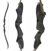 DRAKE ARCHERY ELITE Pitchblack - ILF - 58-62 pollici - 24-62 lbs - Arco ricurvo