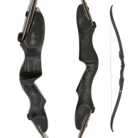 DRAKE ARCHERY ELITE Pitchblack - ILF - 58-62 pollici - 24-62 lbs - Arco ricurvo