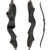 DRAKE ARCHERY ELITE Pitchblack - ILF - 60 pollici - 24-62 lbs - Arci ricurvi