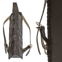 elTORO Scales - Faretra da schiena con Cintura a tre punti | Colore: Marrone