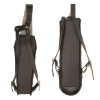 elTORO Scales - Faretra da schiena con Cintura a tre punti | Colore: Marrone