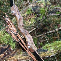 JACKALOPE - Amber Hunter - 60 pollici - 20-50 lbs - Arco ricurvo Take Down