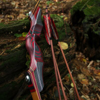 JACKALOPE - Red Beryl Hunter - 60 pollici - 20-50 lbs - Arco ricurvo Take Down