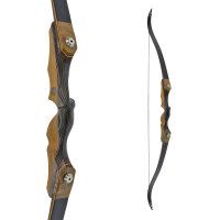 JACKALOPE - Obsidian Hunter - 60 pollici - 20-50 lbs - Arco ricurvo Take Down