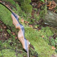 JACKALOPE - Obsidian Hunter - 60 pollici - 20-50 lbs - Arco ricurvo Take Down