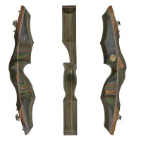 JACKALOPE - Tourmaline Hunter - 60 pollici - 20-50 lbs - Arco ricurvo Take Down