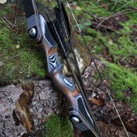 JACKALOPE - Onyx Hunter - 60 pollici - 20-50 lbs - Arco ricurvo Take Down