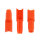 Accessori | Dardo balestra per sistema Cobra, Cobra R9 - R10 - Adder - Punta, Cocca, Alette in plastica