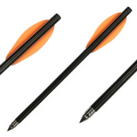[Raccomandazione] X-BOW FMA Premium Dardo balestra in alluminio per balestre a pistola - 6,5 pollici - Confezione da 10 - Colore: Arancione