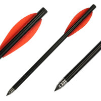 [Raccomandazione] X-BOW FMA Premium Dardo balestra in alluminio per balestre a pistola - 6,5 pollici - Confezione da 10 - Colore: Rosso
