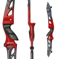 Riser | DRAKE Chroma - 24 pollici - Mano destra | Colore: Nero / Rosso / Nero