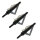 Punta Caccia X-BOW - 3 lame - Confezione da 3