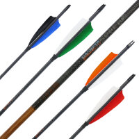 Freccia di carbonio | [BEST CHOICE] MagnetoSPHERE - con piume naturali - solo 26-55 lbs