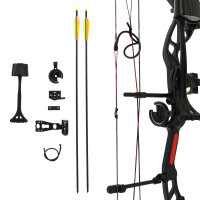 EK ARCHERY Exterminator - 15-70 lbs - Pacchetto Deluxe Arco Compound