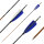 21-25 lbs | [Raccomandazione] Freccia di carbonio | MagnetoSPHERE Slim - con piume naturali - Spine: 1000 | 28 pollici