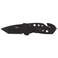 Coltello pieghevole FOX OUTDOOR - a una mano - nero -...
