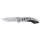 Coltello pieghevole FOX OUTDOOR - a una mano - manico in metallo