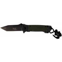 Coltello pieghevole FOX OUTDOOR - oliva a una mano -...