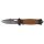 FOX OUTDOOR Klappmesser - Snake - Einhand - coyote tan - Metallgriff